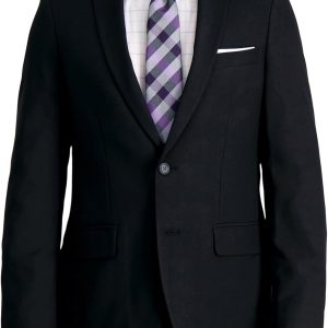 Mens Smart Wash with Repreve Slim Fit Stretch Machine Washable Suit Separates - Pants & Jackets